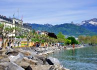 Живописные пейзажи и достопримечательности Веве в Швейцарии