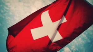 Швейцарский флаг в морях и океанах